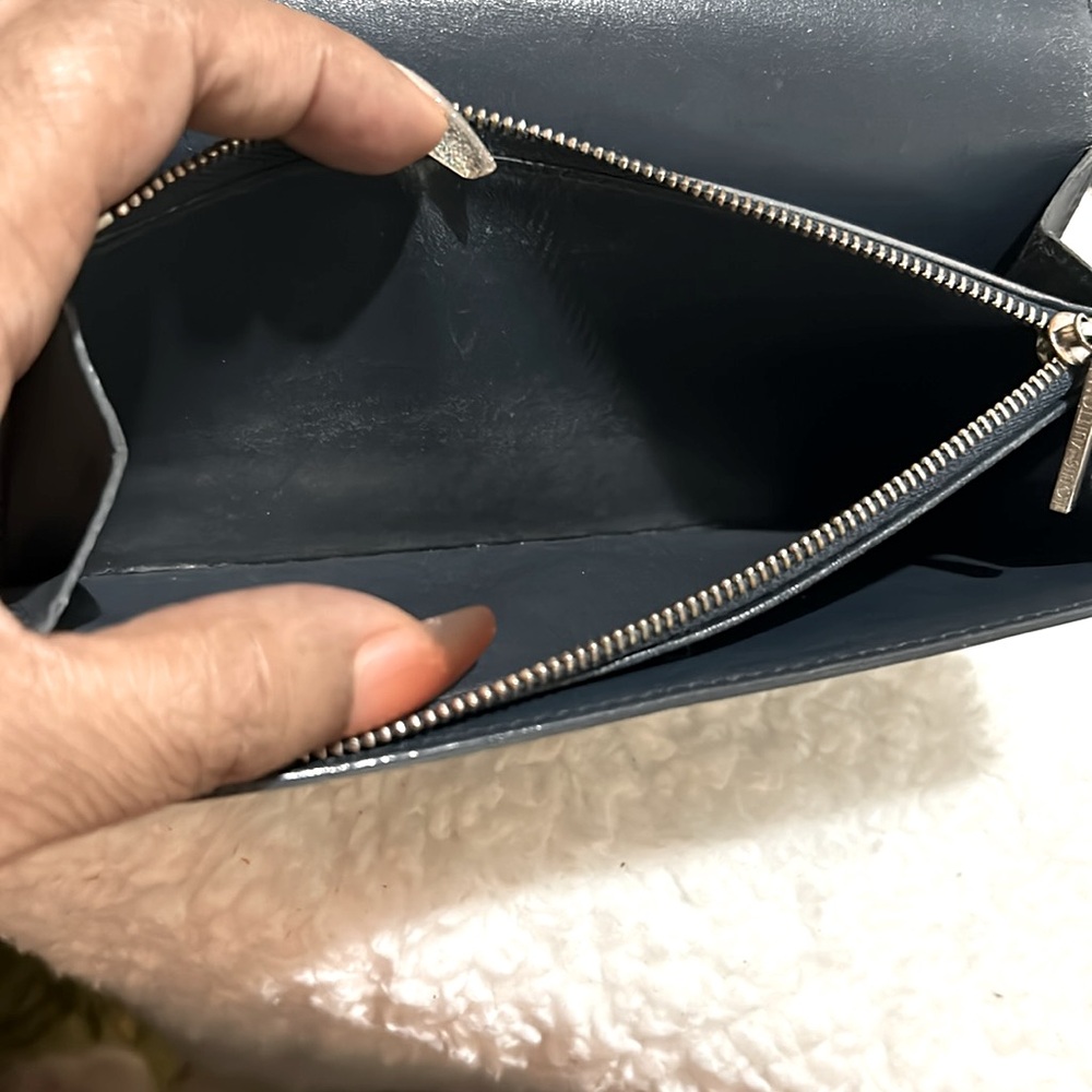 Louis Vuitton Gray Monogram Matt Vernis Wallet EUC - Picture 8 of 12